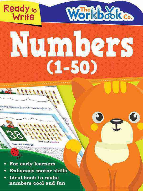 READY TO WRITE: NUMBERS (1-50) - Paramount Books   