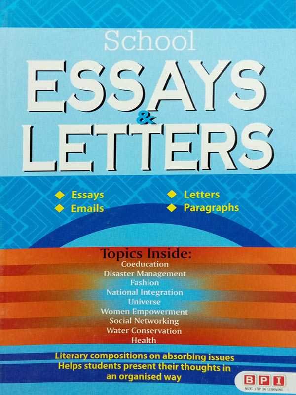 SCHOOL ESSAYS & LETTERS - Paramount Books   