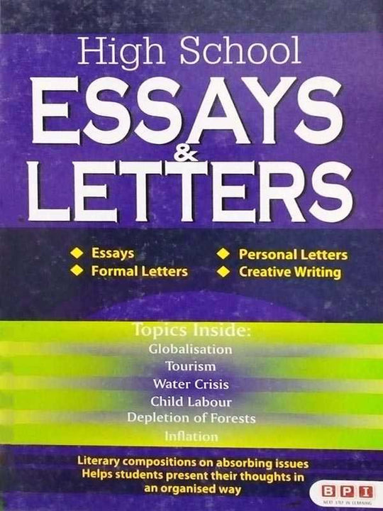 HIGH SCHOOL ESSAYS &amp; LETTERS - Paramount Books   