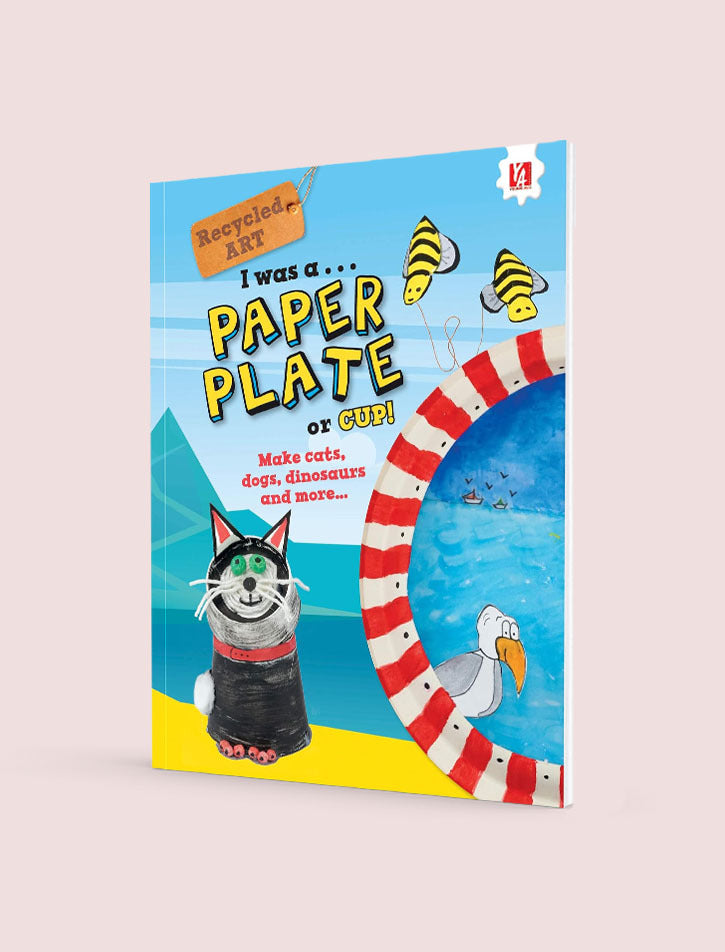RECYCLED ART: I WAS A PAPER PLATE OR CUP! MAKE CATS, DOGS, DINOSAURS AND MORE… PERFECT