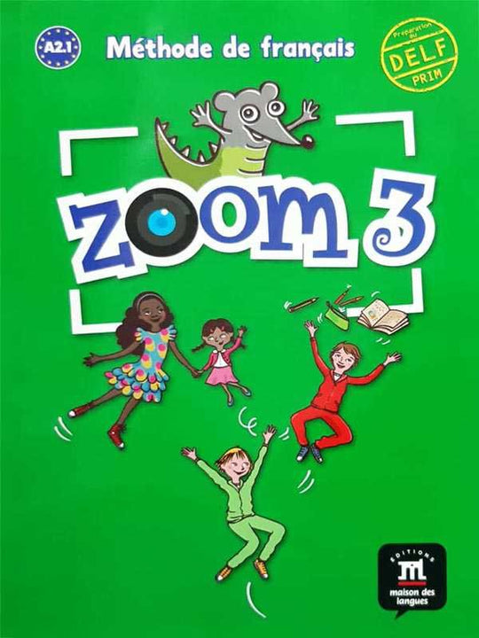 ZOOM 3 METHODE DE FRANCAIS WITH CD - Paramount Books   