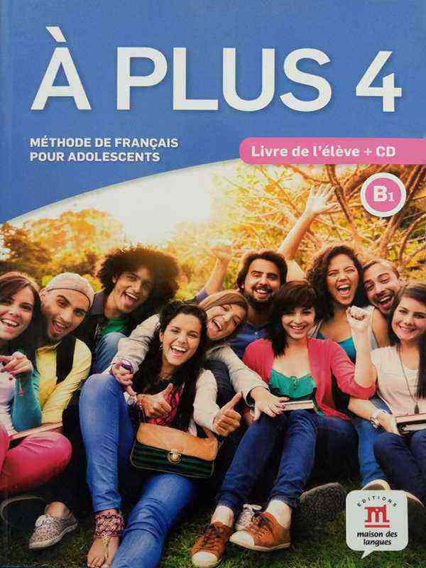 A' PLUS 4: B1 LIVRE DE L'ELEVE+CD - Paramount Books   