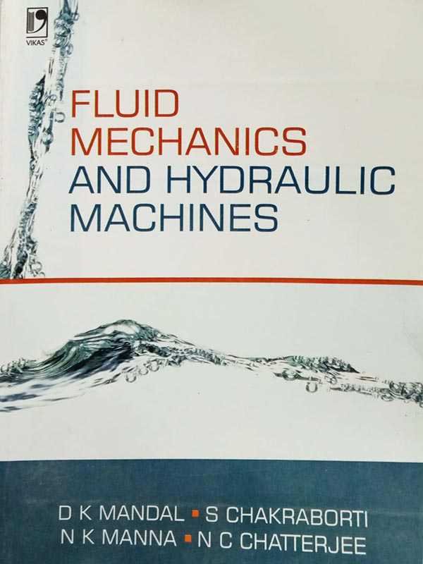 FLUID MECHANICS AND HYDRAULIC MACHINES - Paramount Books   