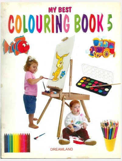 MY BEST COLOURING: BOOK-5 - Paramount Books   