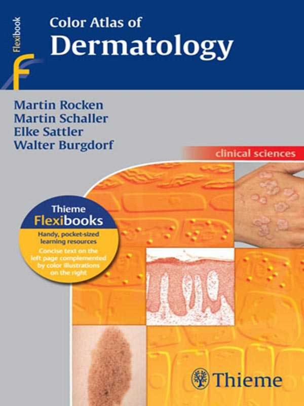 COLOUR ATLAS OF DERMATOLOGY INTERNATINAL EDITION - Paramount Books   