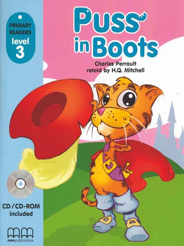 MM PRIMARY READERS: PUSS IN BOOTS LEVEL-3 (W/CD) (BRITISH EDITION)