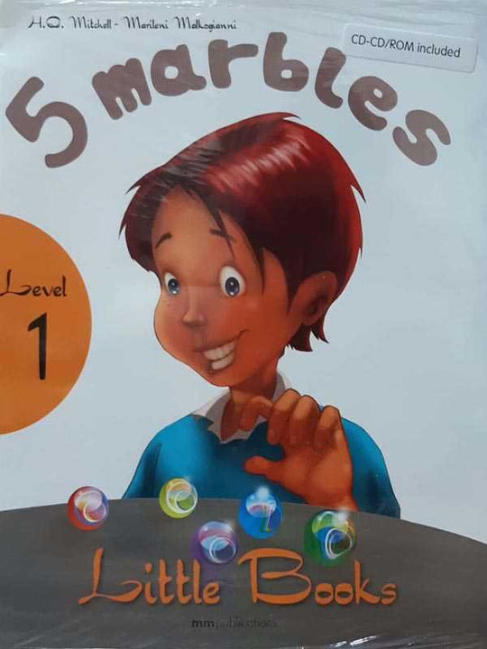 LITTLE BOOKS LEVEL-1: 5 MARBLES W/CD - Paramount Books   