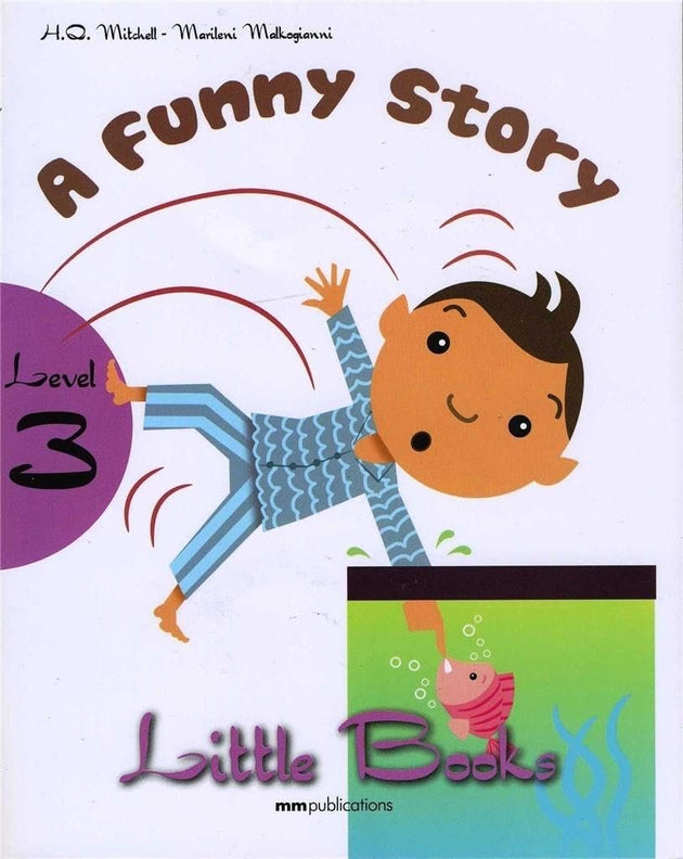 LITTLE BOOKS LEVEL-3: A FUNNY STORY W/CD - Paramount Books   