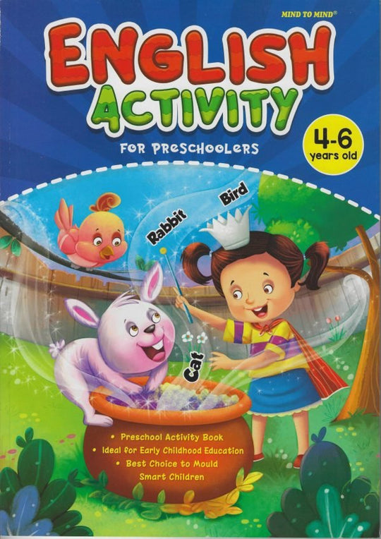 BRIGHT KIDS ZONE: ENGLISH ACTIVITY FOR PRESCHOOLERS 4-6 YEARS OLD - Paramount Books   