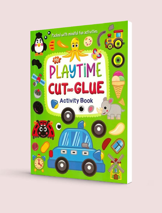 PLAYTIME CUT AND GLUE ACTIVITY BOOK