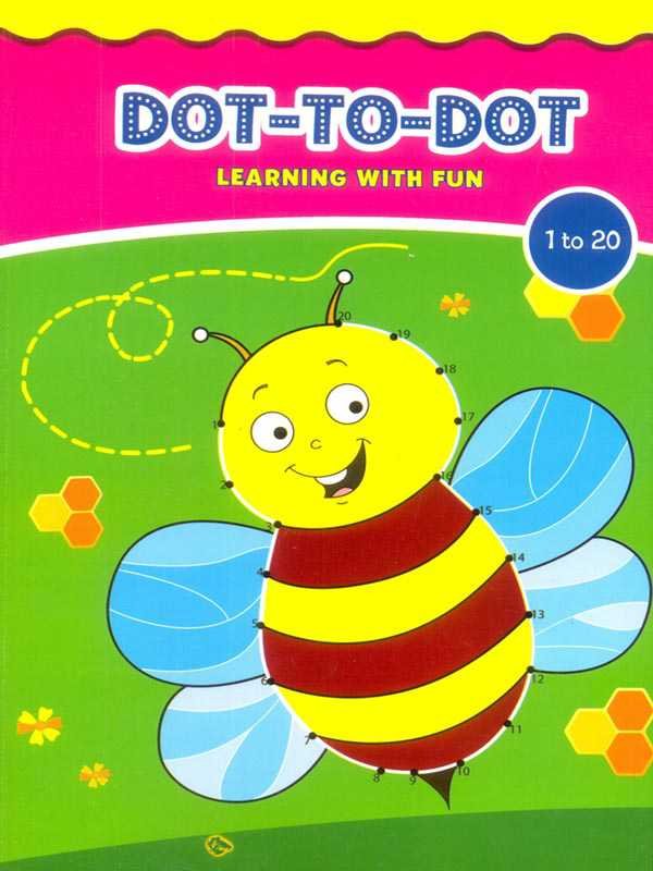 DOT TO DOT LEARNING WITH FUN 1 TO 20 - Paramount Books   