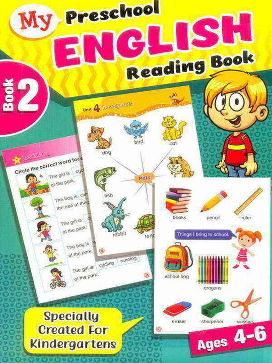 MY PRESCHOOL ENGLISH READING BOOK-2 - Paramount Books   