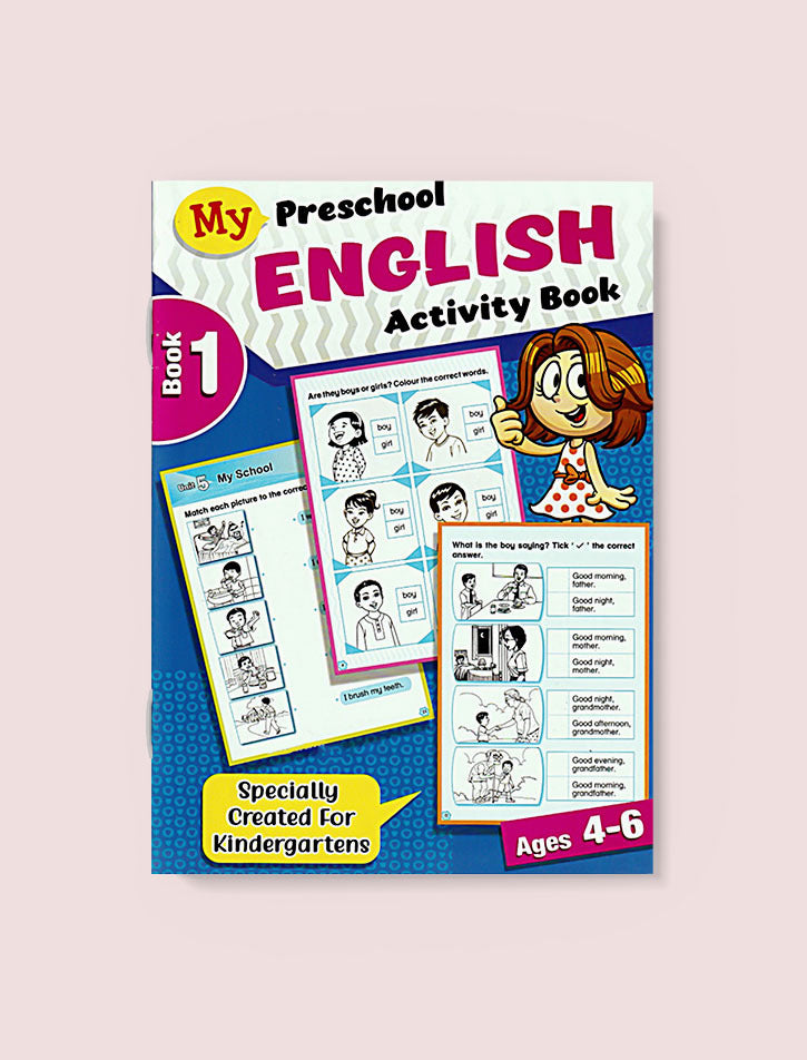 MY PRESCHOOL ENGLISH ACTIVITY BOOK-1
