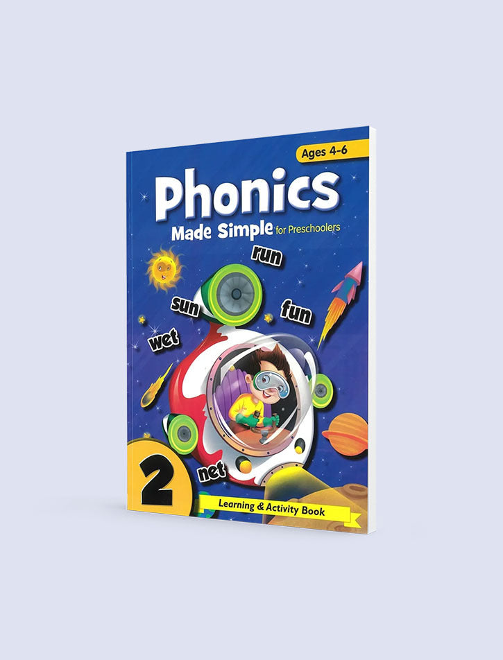 PHONICS MADE SIMPLE FOR PRESCHOOLERS BOOK-2 AGES 4-6
