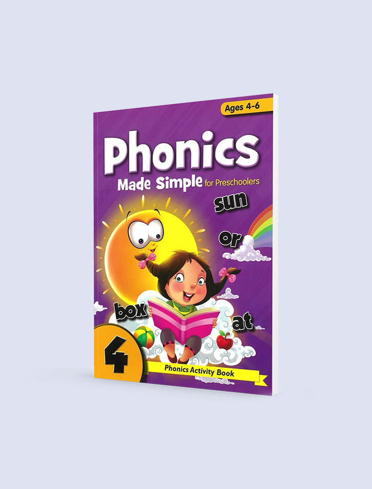 PHONICS MADE SIMPLE FOR PRESCHOOLERS BOOK-4 AGES 4-6