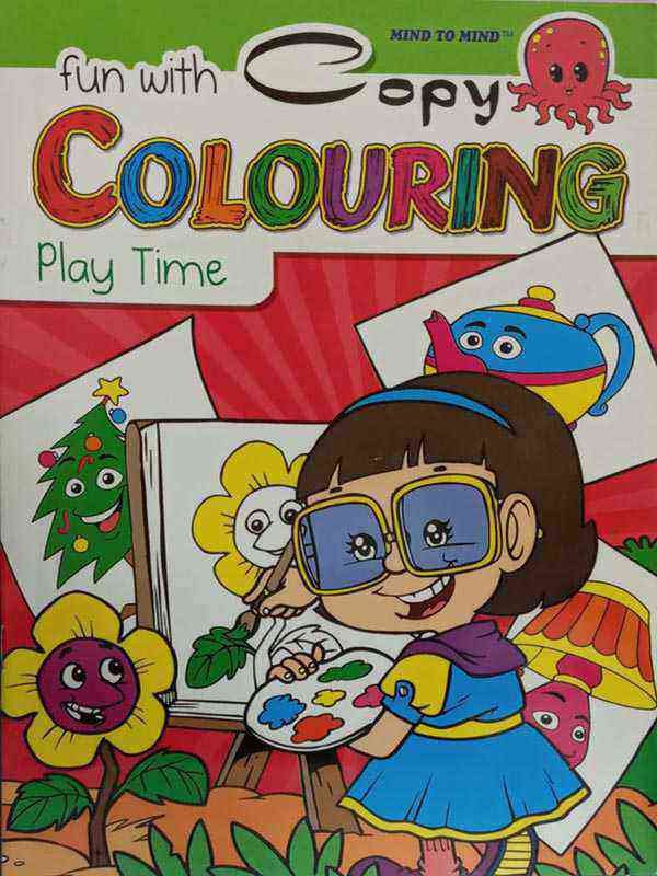 FUN WITH COPY COLOURING: PLAY TIME - Paramount Books   