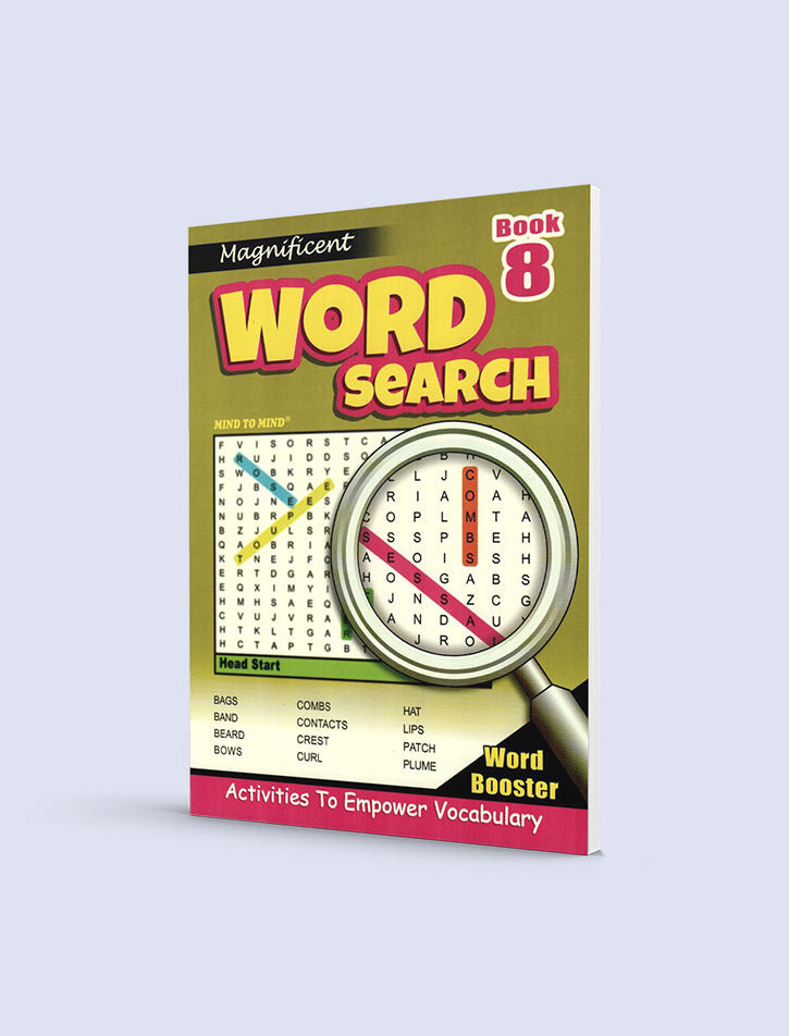 MTM MAGNIFICIENT WORD SEARCH: HEAD START WORK BOOK 8