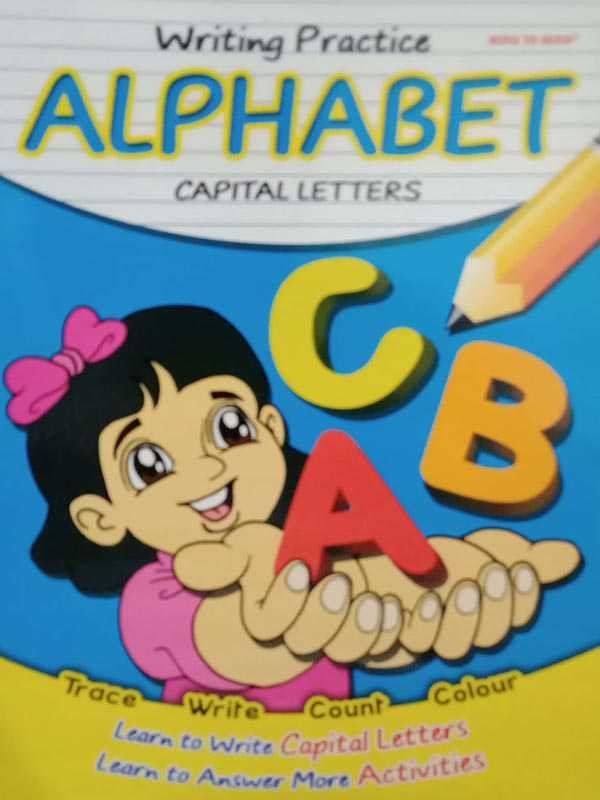 WRITING PRACTICE: ALPHABET CAPITAL LETTERS