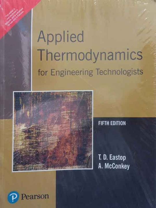 APPLIED THERMODYNAMICS: FOR ENGINEERING TECHNOLOGISTS - Paramount Books   