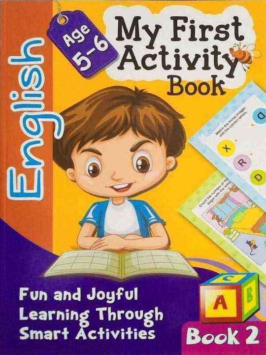 MY FIRST ACTIVITY BOOK-2: ENGLISH - Paramount Books   