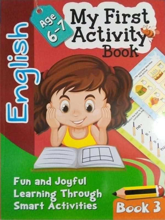 MY FIRST ACTIVITY BOOK-3: ENGLISH - Paramount Books   