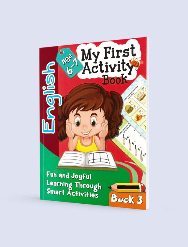 My First Activity Design MY FIRST ACTIVITY BOOK-3: ENGLISH