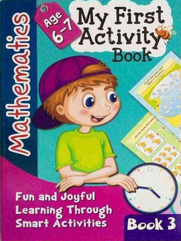 MY FIRST ACTIVITY BOOK-3: MATHEMATICS - Paramount Books   