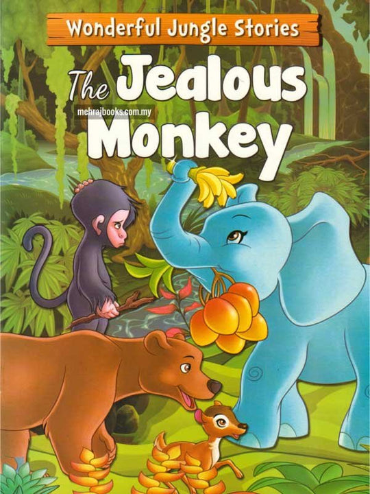 WONDERFUL JUNGLE STORIES: THE JEALOUS MONKEY - Paramount Books   