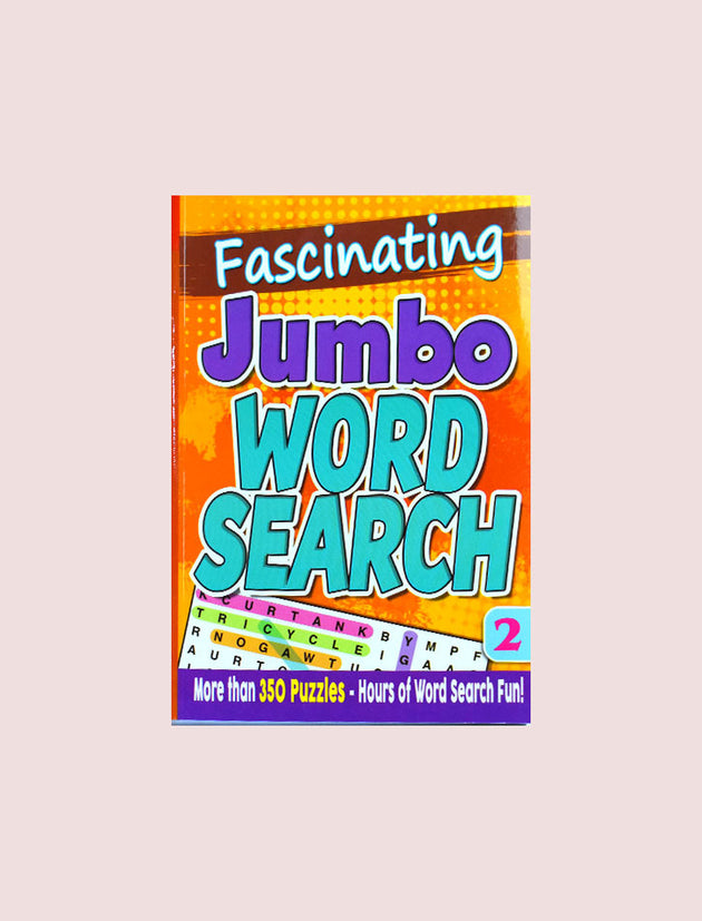FASCINATING JUMBO WORD SEARCH BOOK-2