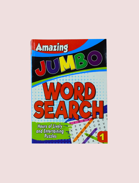 AMAZING JUMBO WORD SEARCH BOOK 1