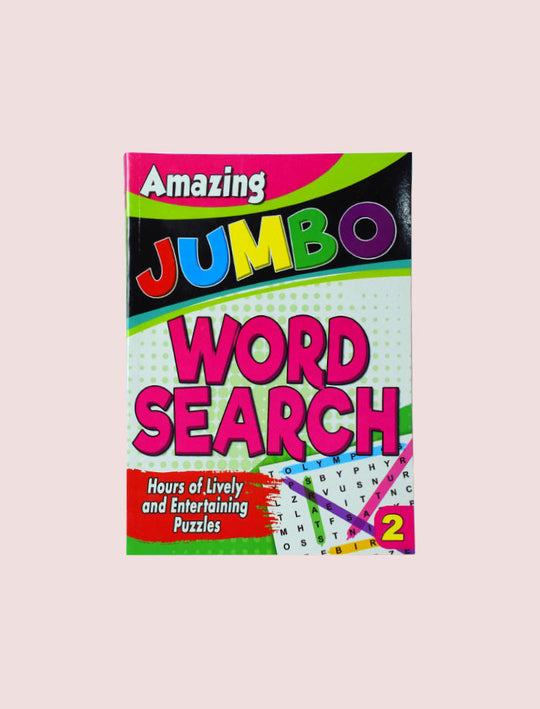 AMAZING JUMBO WORD SEARCH BOOK 2