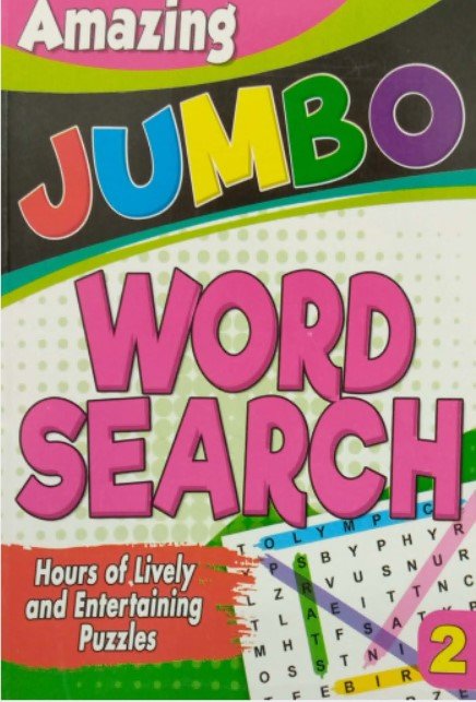 AMAZING JUMBO WORD SEARCH BOOK 2 - Paramount Books   