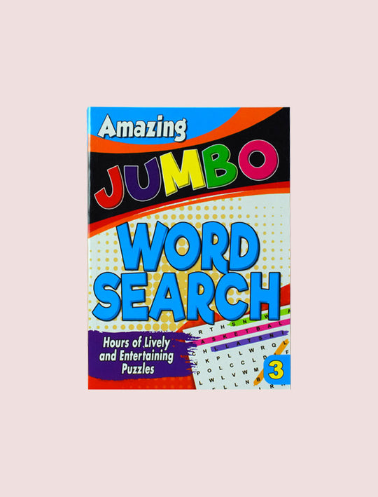 AMAZING JUMBO WORD SEARCH BOOK 3
