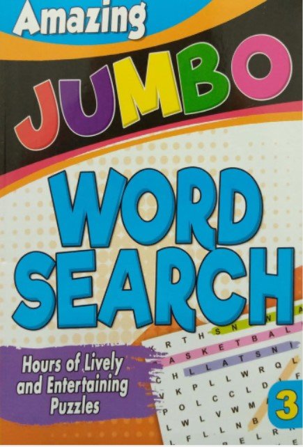 AMAZING JUMBO WORD SEARCH BOOK 3 - Paramount Books   