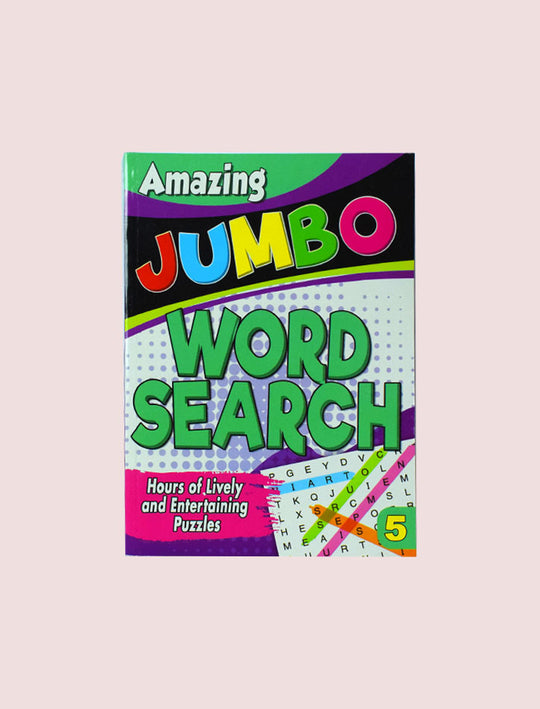 AMAZING JUMBO WORD SEARCH BOOK 5