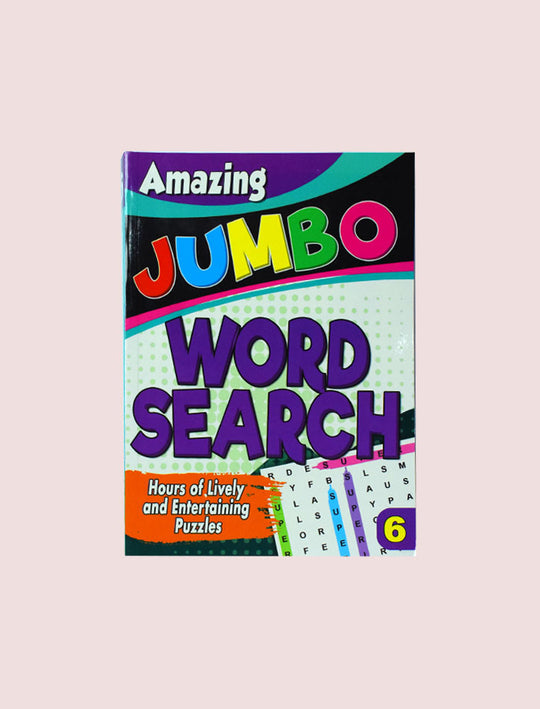 AMAZING JUMBO WORD SEARCH BOOK 6