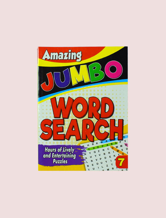 AMAZING JUMBO WORD SEARCH BOOK 7