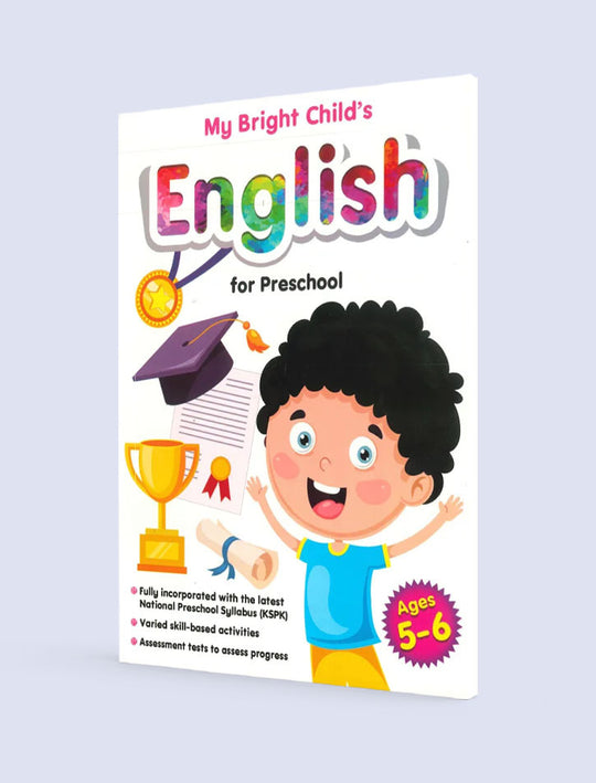 MY BRIGHT CHILD'S ENGLISH FOR PRE-SCHOOL AGES 5-6
