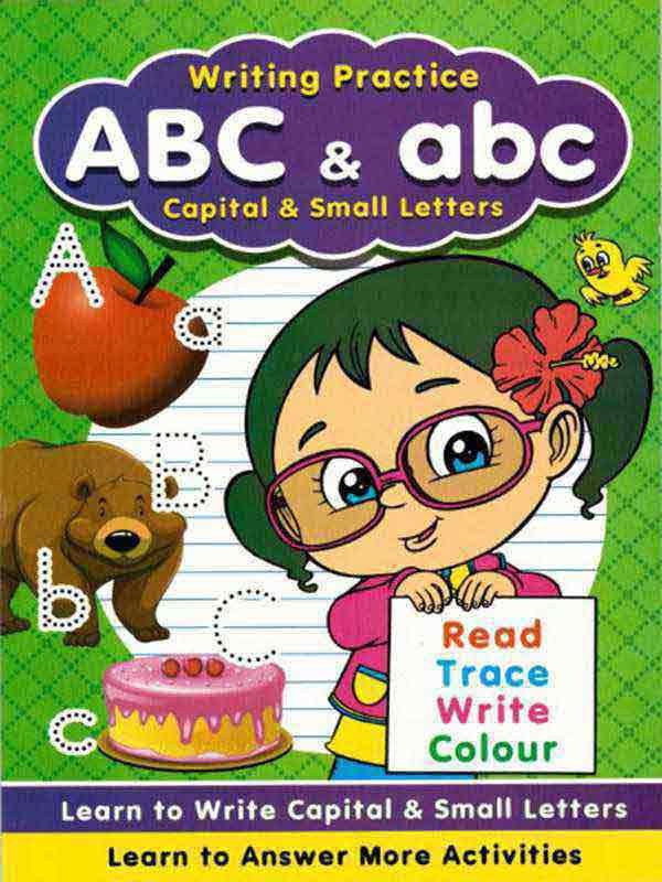 WRITING PRACTICE: ABC & abc CAPITAL & SMALL LETTERS - Paramount Books   