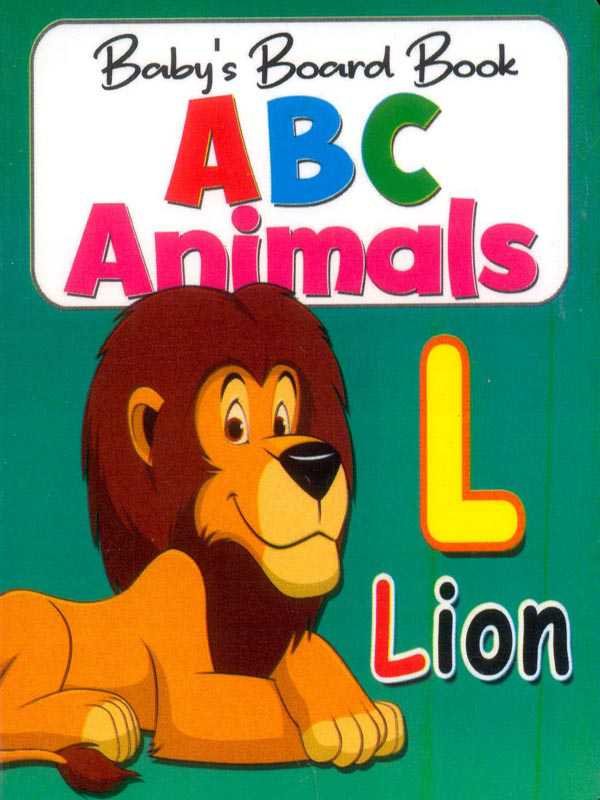 BABY'S BOARD BOOK: ABC ANIMALS - Paramount Books   