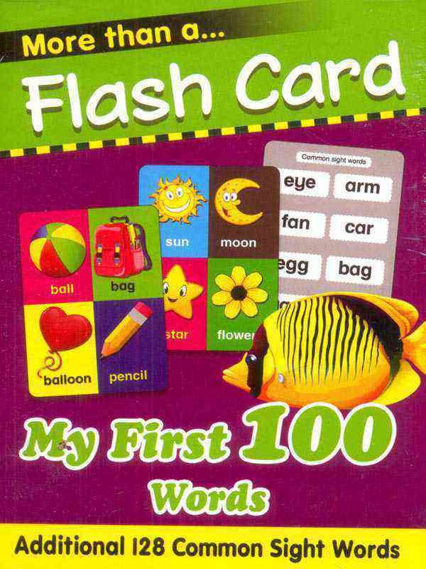 MORE THAN A FLASH CARD: MY FIRST 100 WORDS - Paramount Books   