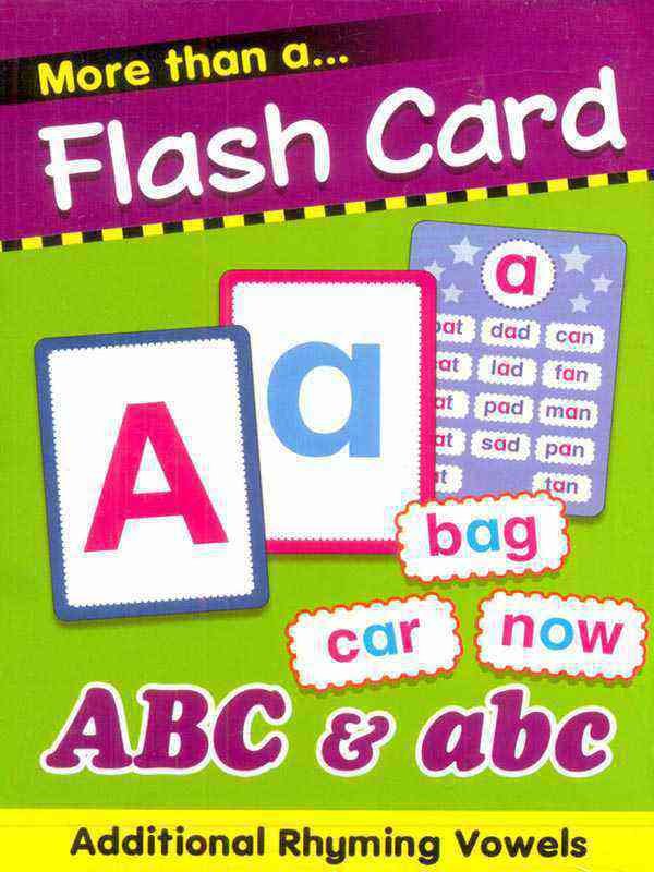 MORE THAN A FLASH CARD: ABC & abc - Paramount Books   