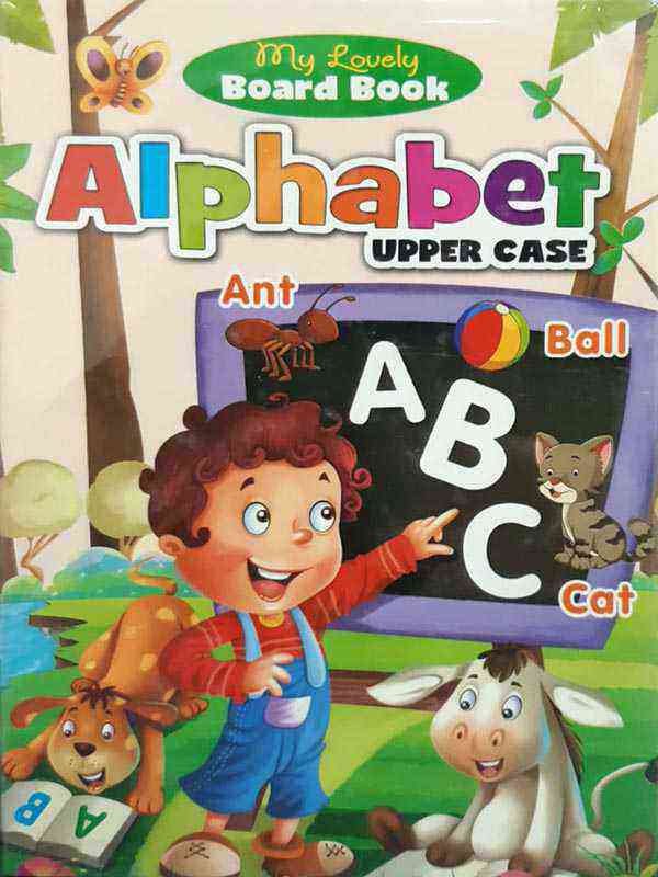 MIND TO MIND BOARD BOOK: MY LOVELY BOARD BOOK OF ALPHABET UPPER CASE - Paramount Books   