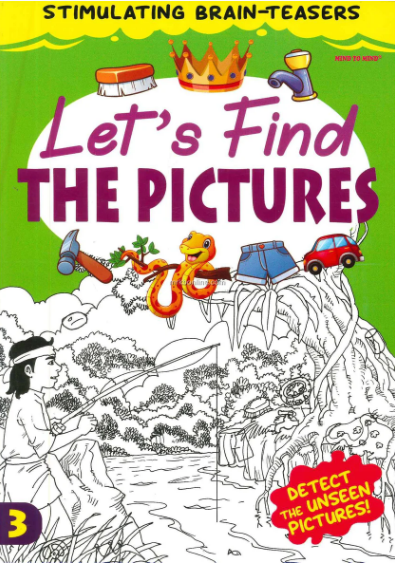 LET`S FIND THE PICTURES 3 - Paramount Books   