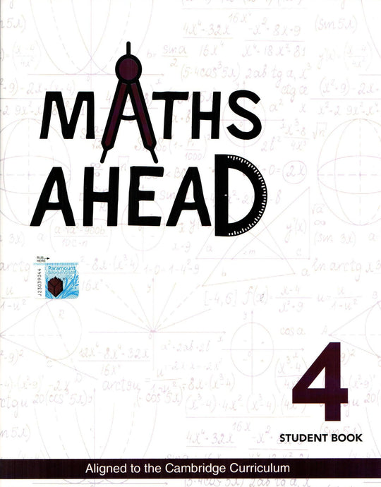 MATHS AHEAD TEXTBOOK 4 - Paramount Books   