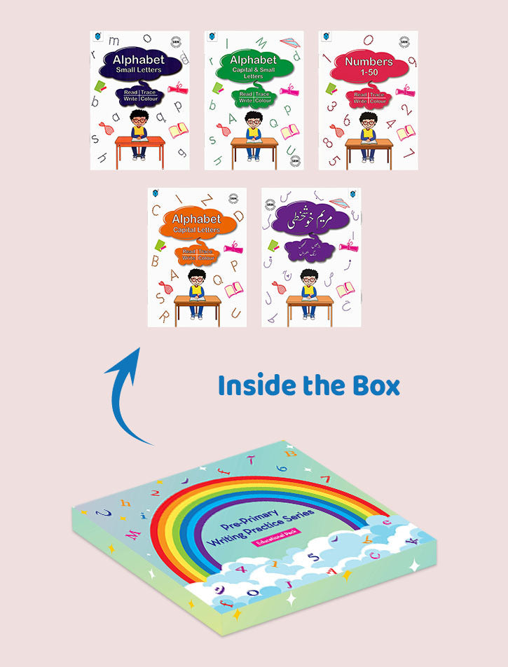 PRE-PRIMARY WRITING PRACTICE SERIES : EDUCATIONAL PACK