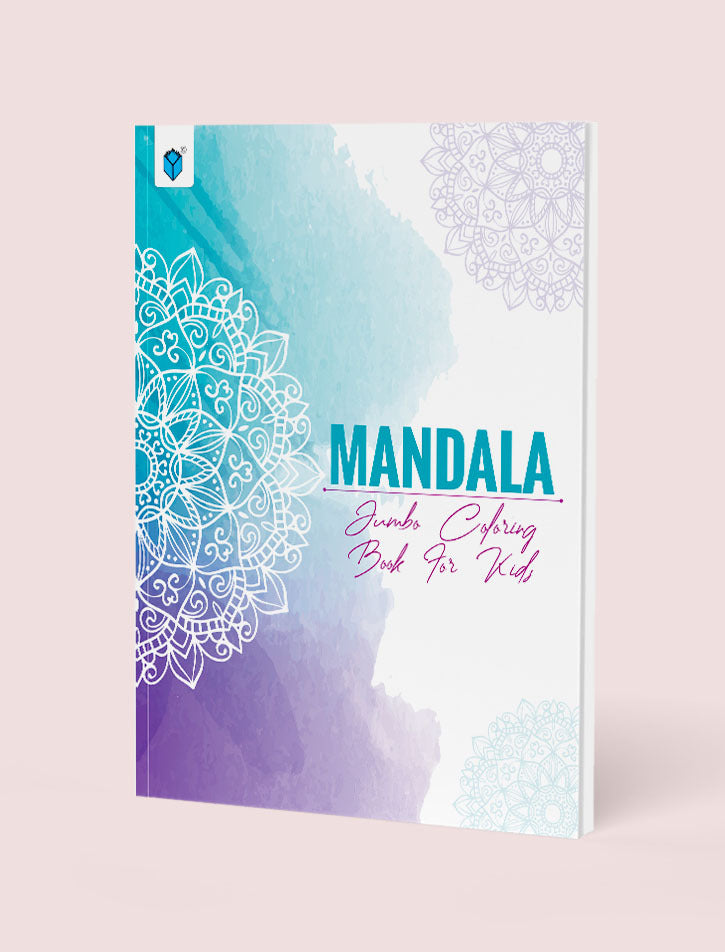 MANDALA JUMBO COLOURING BOOK FOR KIDS