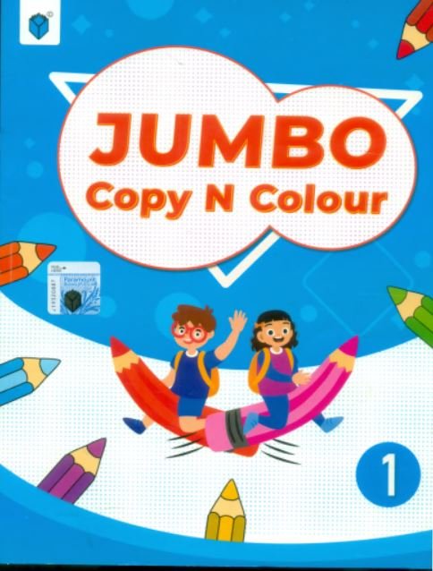 PARAMOUNT JUMBO COPY N COLOUR BOOK 1 - Paramount Books   