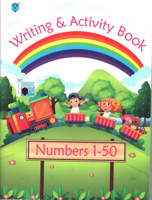 WRITING & ACTIVITY BOOK NUMBER 1-50 - Paramount Books   