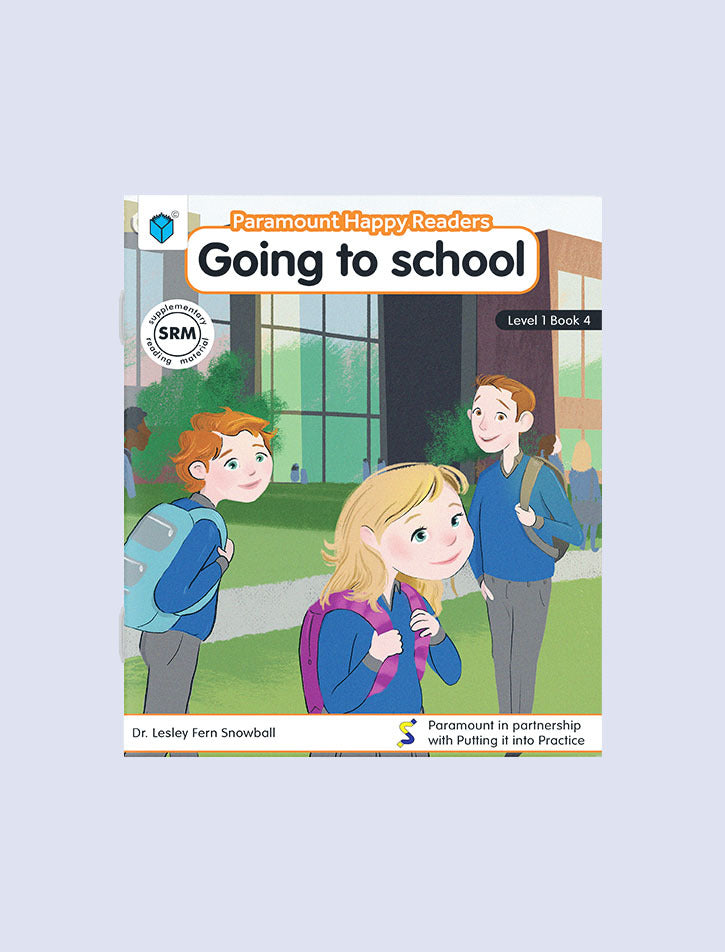 PARAMOUNT HAPPY READERS: GOING TO SCHOOL LEVEL-1 BOOK-4